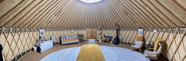 24 ft insulated all year round yurt