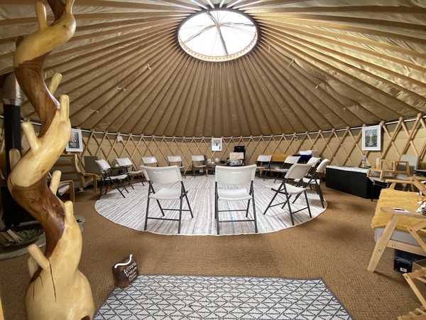 Ash Framed Yurt