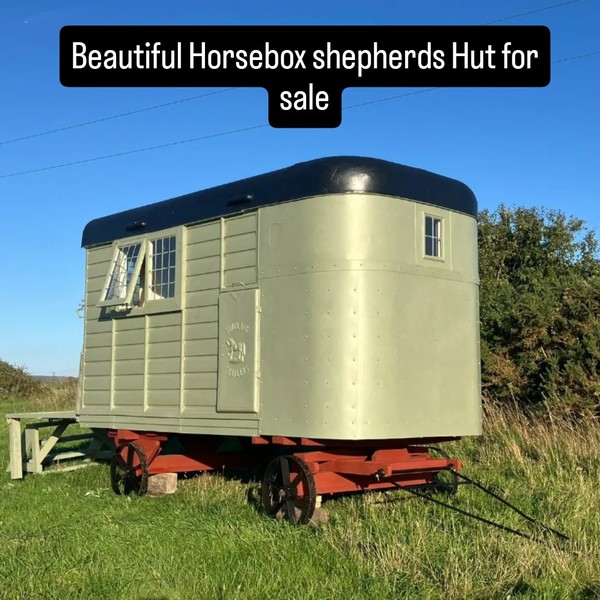 Shepherd's hut for sale