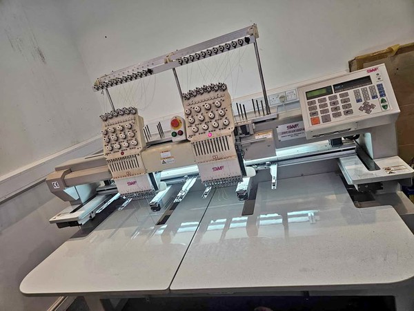 Twin head SWF embroidery machine Twin head SWF embroidery machine