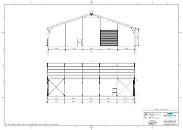 Marquee warehouse  plan