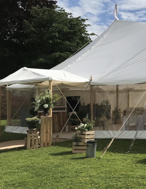 Barkers Celeste Marquee Entrance porch