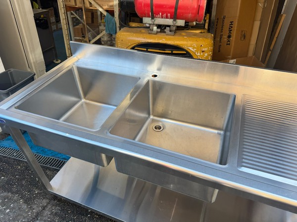 Stainless Steel Double Bowl Sink
