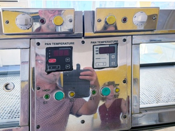 Electric frying range controles Electric frying range controles