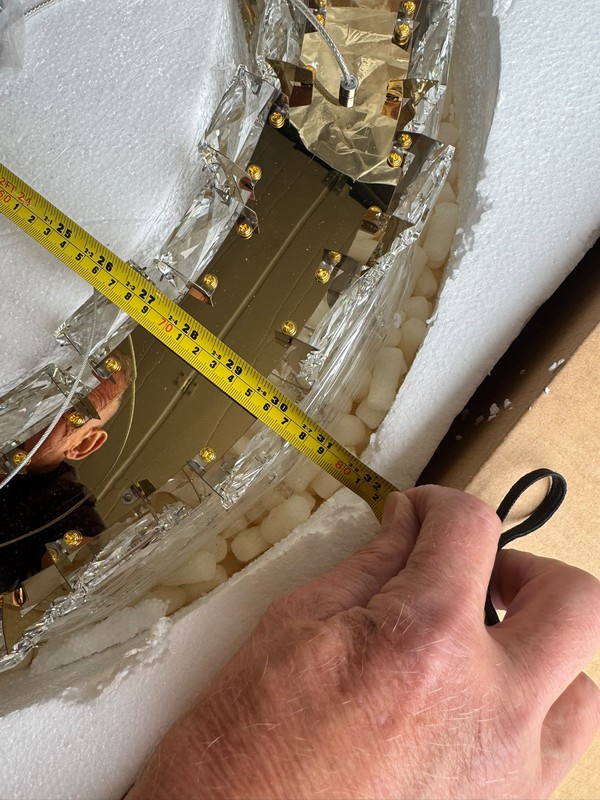 USA Gold LED chandeliers