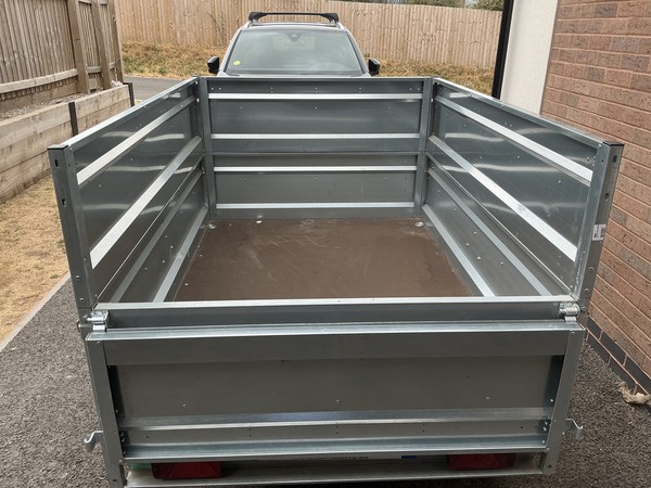 750kg trailer with high sides 750kg trailer with high sides