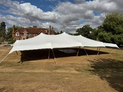 Used Dynamic Stretch Tent 22m x 15m