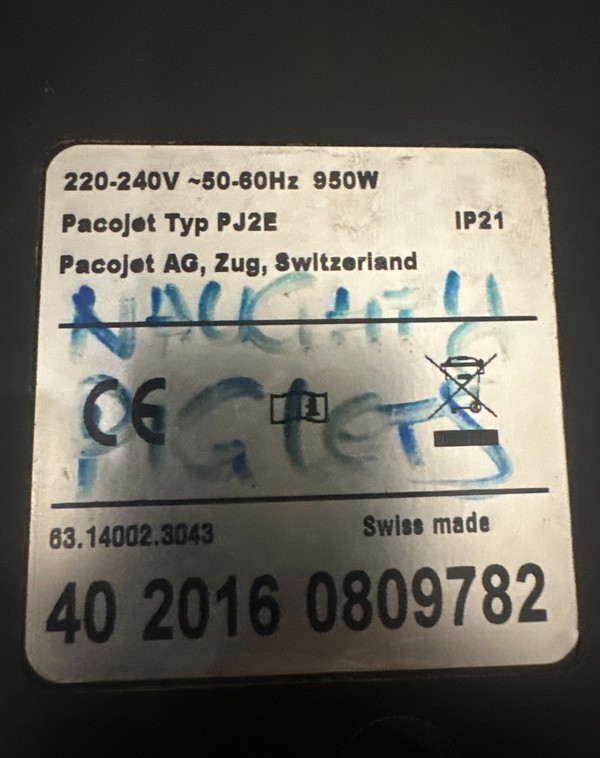 Pacojet 2 Machine For Sale