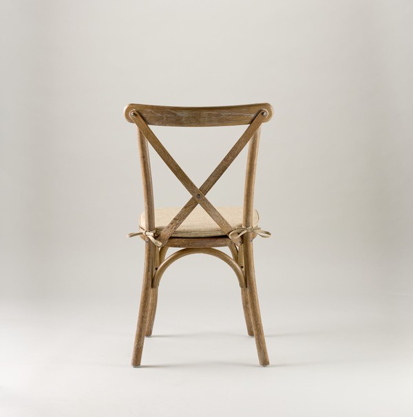 250x Rustic Limed Crossback Chair 250x Rustic Limed Crossback Chair