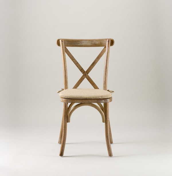 250x Rustic Limed Crossback Chair For Sale 250x Rustic Limed Crossback Chair For Sale
