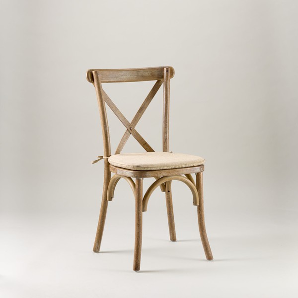 New 250x Rustic Limed Crossback Chair New 250x Rustic Limed Crossback Chair