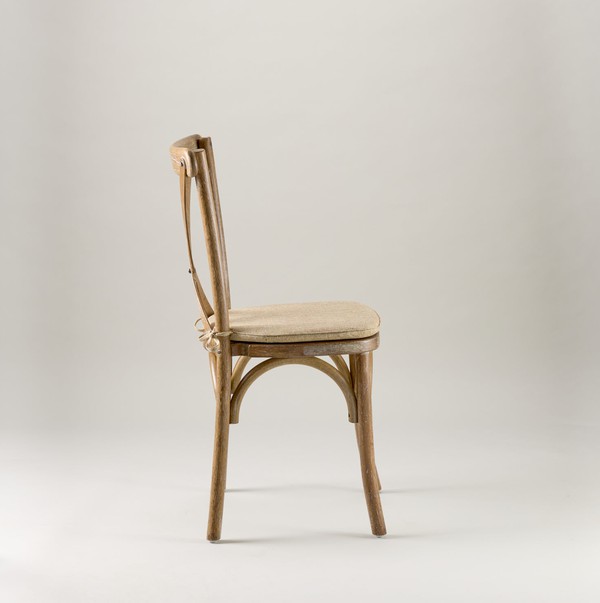Unused 250x Rustic Limed Crossback Chair Unused 250x Rustic Limed Crossback Chair