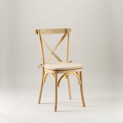 145x Nordic Oak Crossback Chairs For Sale