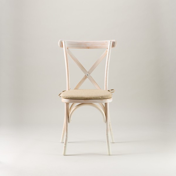 New 180x Limewash Crossback Chairs