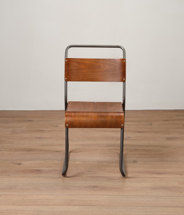 New 70x Grey Retro Canteen Chairs