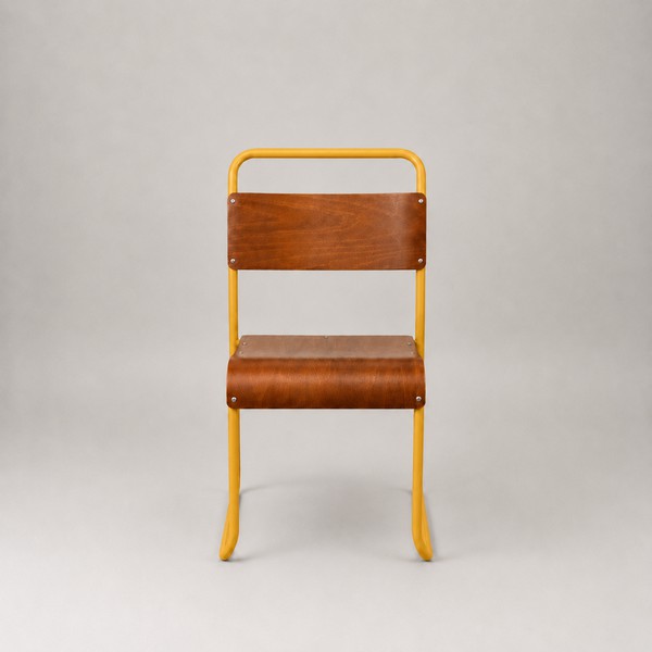 New 80x Yellow Retro Cafe Chairs