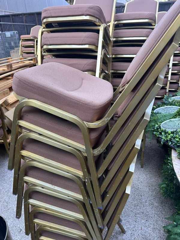 Pink Burgess Banquet Chairs Pink Burgess Banquet Chairs