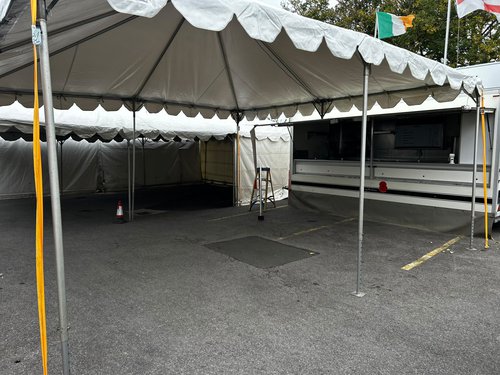 6m x 6m / 20ft x 20ft framed marquee