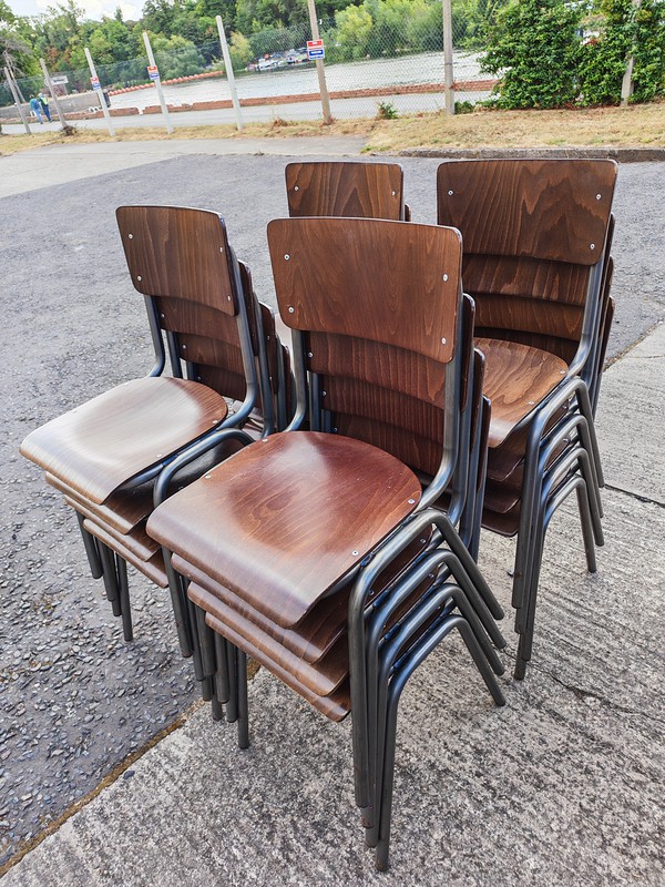 Stackable Retro Chairs