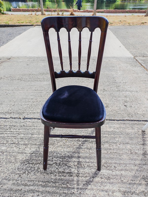Chiavari Chairs in a Dark Oak Finish
