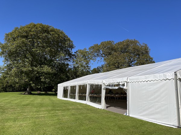 Used Hoecker Structures P12 Clear Span Marquee Used Hoecker Structures P12 Clear Span Marquee