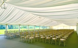 12m x 18m with Ivory pleated lining for sale