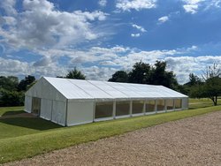 18m x 12m Hoecker clearspan marquee for sale