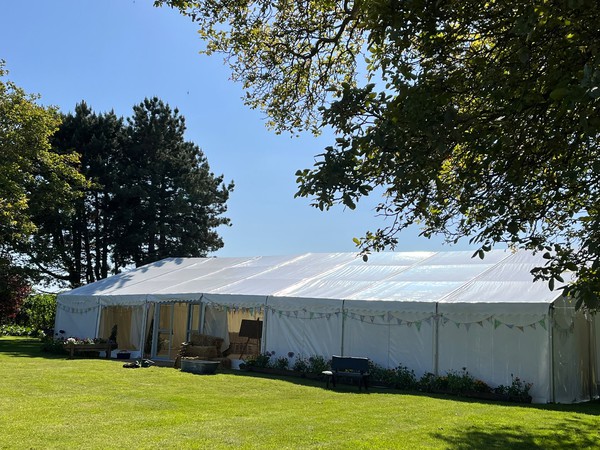 Hoecker framed marquee P12 x 18m Hoecker framed marquee P12 x 18m
