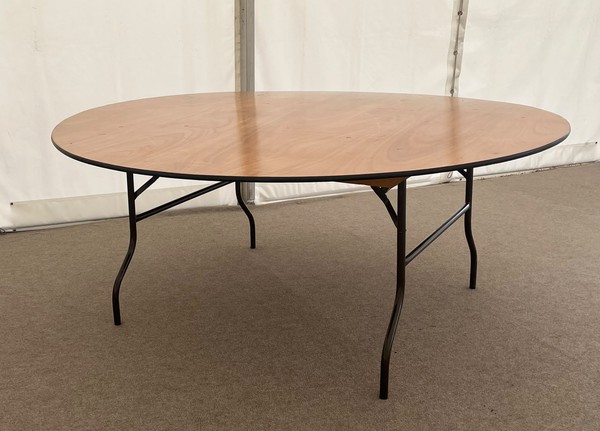 Used 6ft round table for sale Used 6ft round table for sale