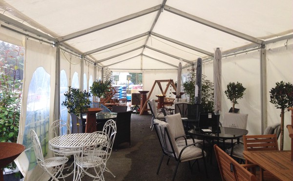 4m x 9m Hoecker Marquees