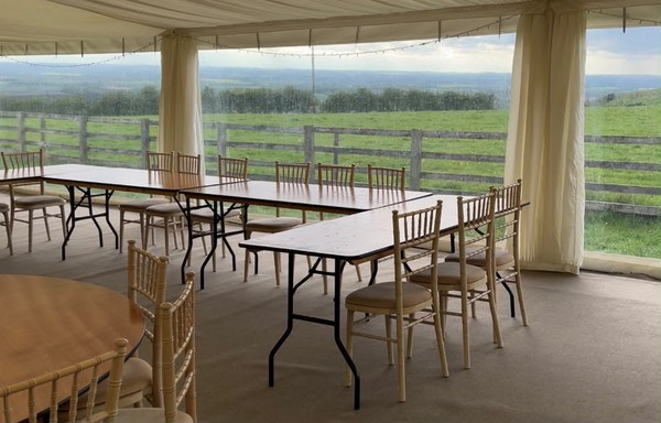 6ft x 2ft 6 Inch Trestle Tables with Folding Legs 6ft x 2ft 6 Inch Trestle Tables with Folding Legs
