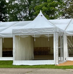 3m x 3m square marquee  Chinese hat