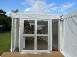 Aluminium marquee doors for sale