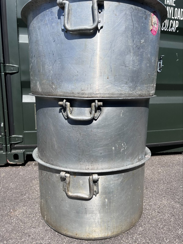 Second Hand 3x Extra Large Cooking Pots
