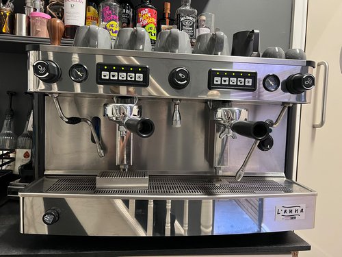Commercial 2-group Iberital L'anna Coffee Machine
