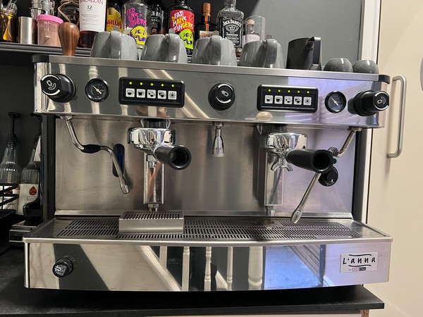 Commercial 2-group Iberital L'anna Coffee Machine