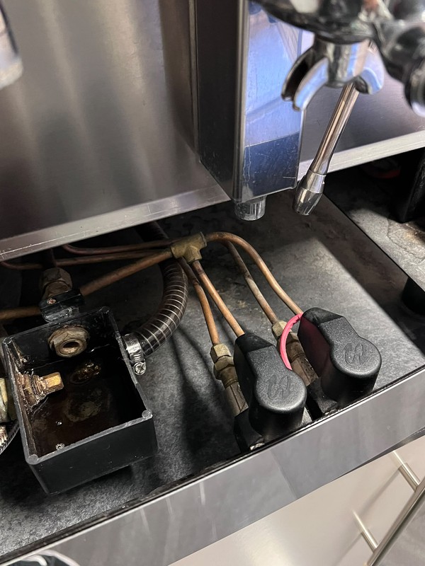 Used espresso machine two group