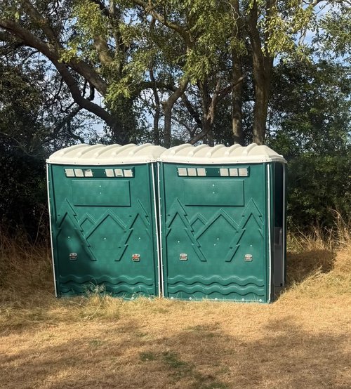 Two six man urinals