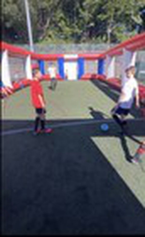 Second Hand Used Inflatable Multi Sports Arena Second Hand Used Inflatable Multi Sports Arena