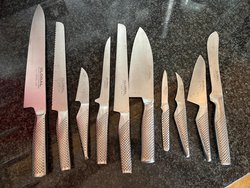 Global Cromova 18 Stainless Steel Knives
