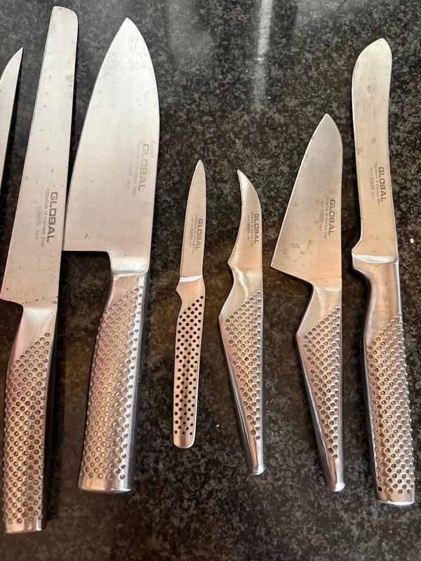 Global Cromova 18 Stainless Steel Professional Knives