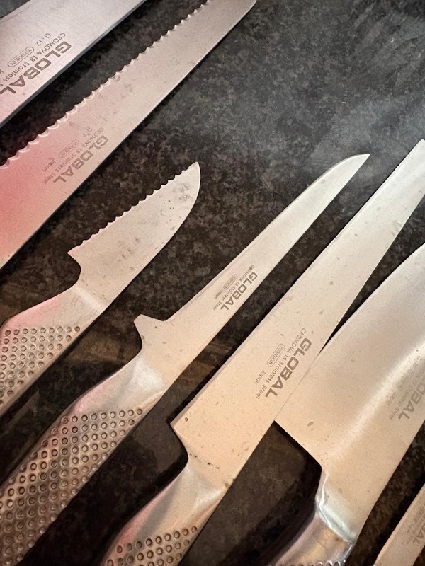 Set of Global Knives