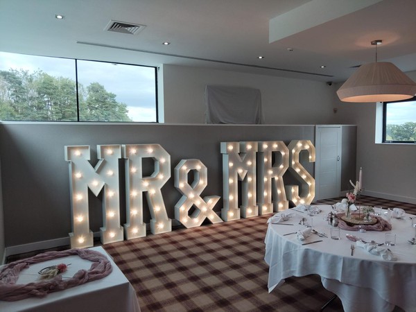 Wedding LED 5ft light up letters