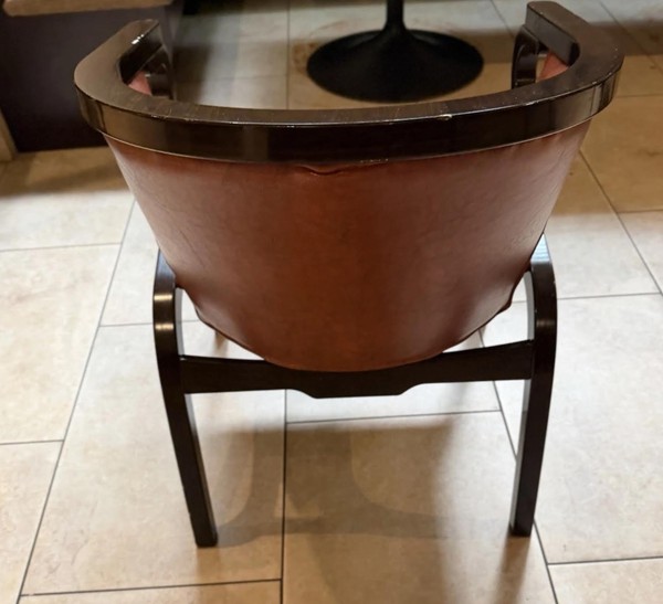 Wooden Framed Chairs with Curved back Wooden Framed Chairs with Curved back