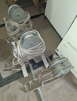 3x Pfaff Ratchet Lifting Winches For Sale