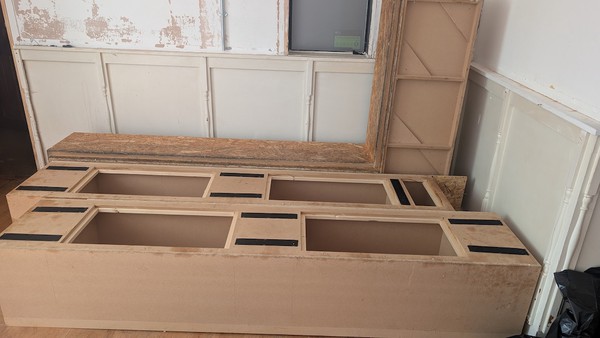 Benches with storage Benches with storage