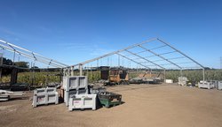 15m x 18m Clearspan Frame Marquee