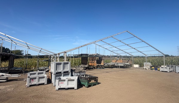 15m x 18m Clearspan Frame Marquee