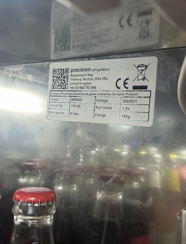 Under Counter Bottle Fridge For Sale
