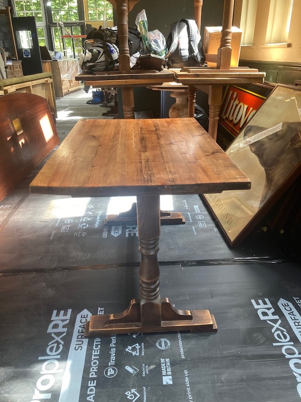 Square Wooden Table